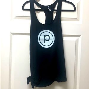 Glyder Pure Barre side knot tank top sz Med